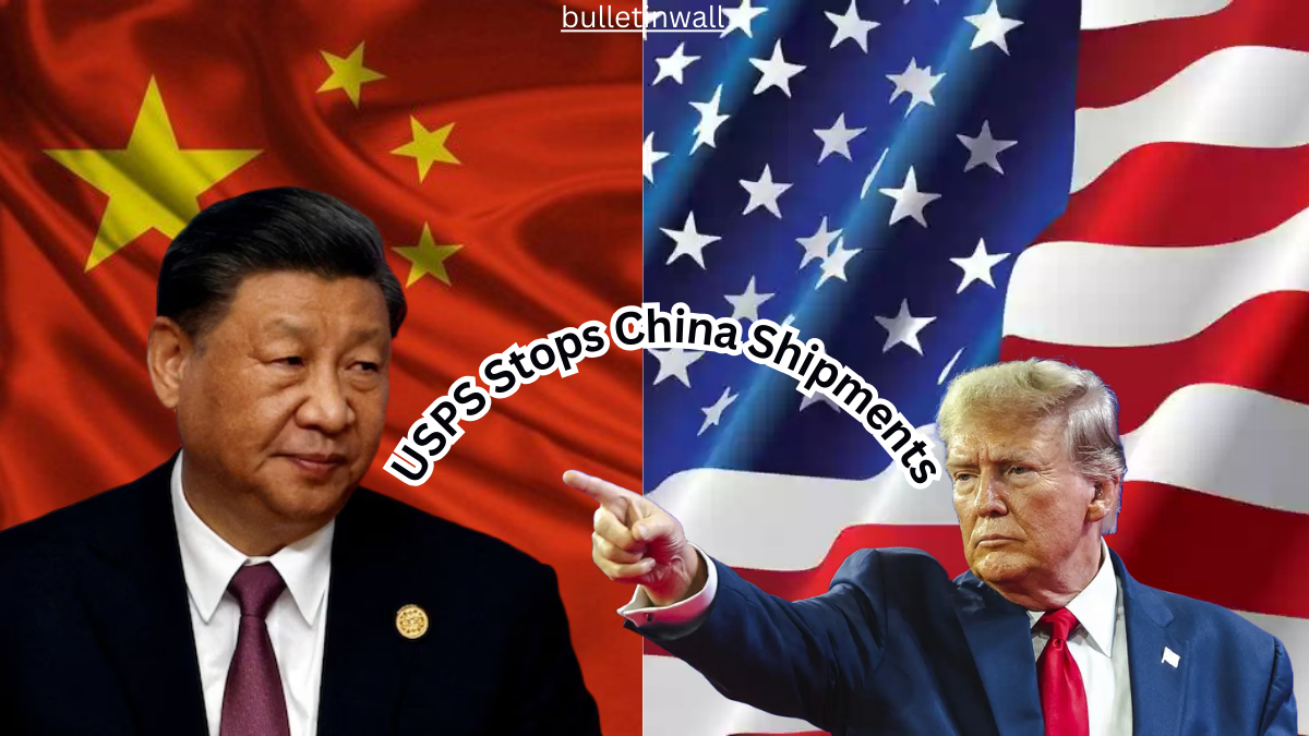 USPS Stops China Shipments