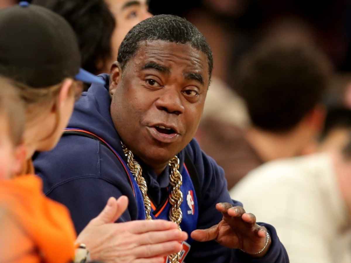Tracy Morgan had a health scare during the New York Knicks