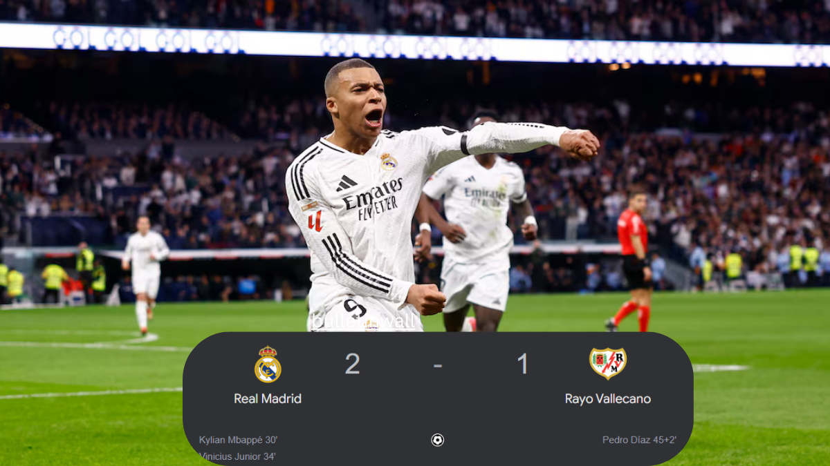 Mbappé and Vinícius Star as Real Madrid Defeat Rayo Vallecano