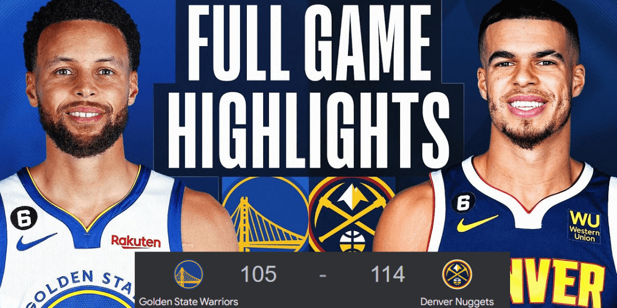 Denver Nuggets Stun Golden State Warriors 114-105 Behind Aaron Gordon’s Dominant Performance